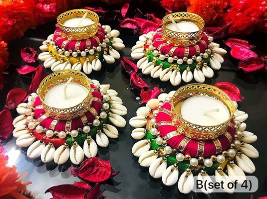 Shell Tealight Candles